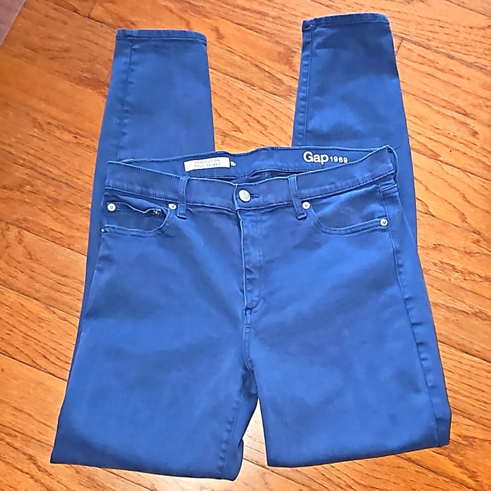Gap 1969 Resolution True Skinny Jeans sz 30 Regular